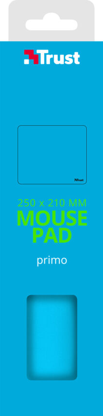Trust Primo Tappetino per mouse per gioco da computer Blu