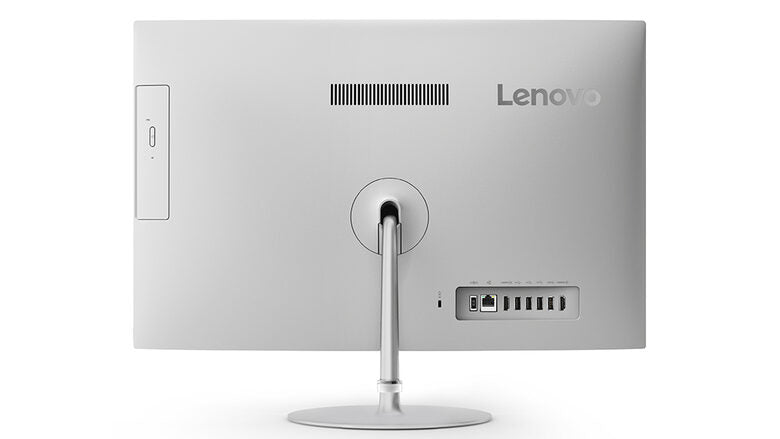 Lenovo IdeaCentre 520 60,5 cm (23.8") 1920 x 1080 Pixel 7th Generation AMD A9-Series APUs 8 GB DDR4-SDRAM 1000 GB HDD PC All-in-one Windows 10 Home Wi-Fi 5 (802.11ac) Argento