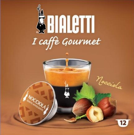 Bialetti Nocciola Capsule caffè 12 pz