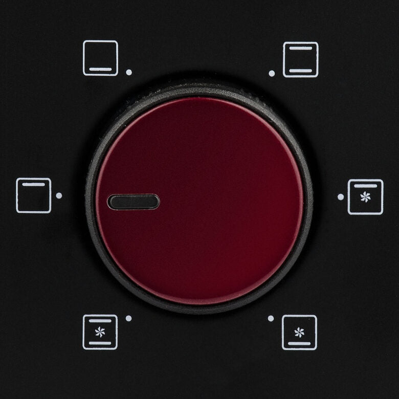 G3 Ferrari IL Moro 20 20 L 1380 W Nero, Rosso Grill