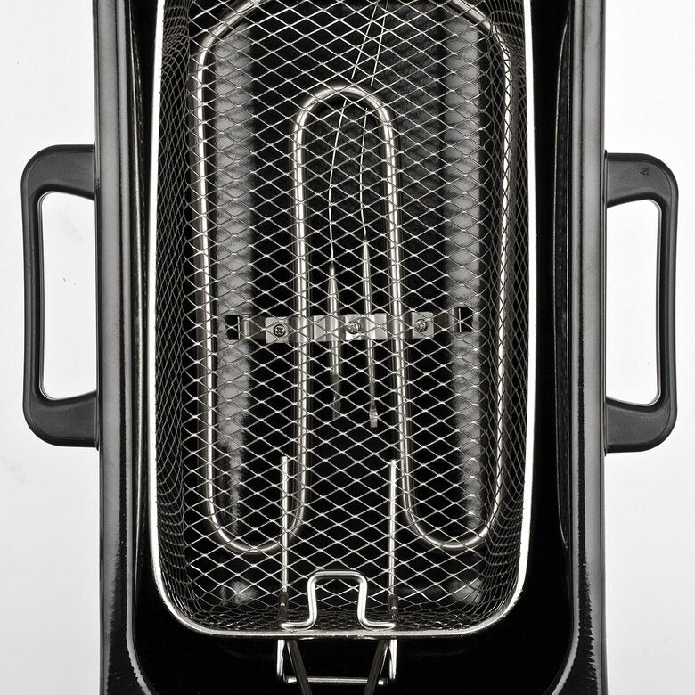 G3 Ferrari G10083 friggitrice Singolo 3 L Indipendente 2000 W Nero, Acciaio inossidabile