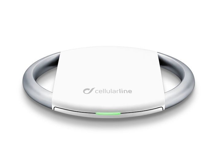 Cellularline WIRELESS FAST CHARGER KIT - iPhone X / 8 Plus / 8 Caricabatterie Wireless per dispositivi Apple Bianco