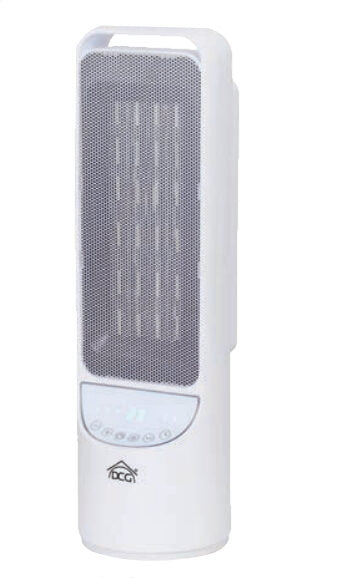 DCG Eltronic PTC5170 stufetta elettrica Interno Bianco 2000 W Riscaldatore ambiente elettrico con ventilatore