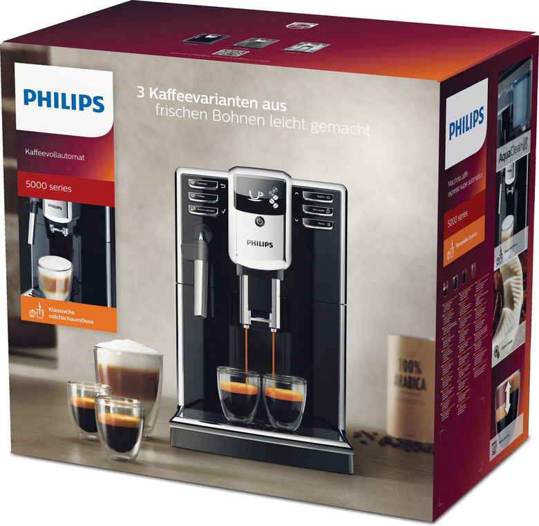 Philips 5000 series 3 bevande, macchina da caffè automatica