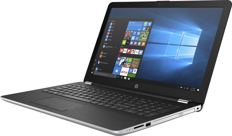 HP 15-bw073nl Computer portatile 39,6 cm (15.6") HD 7th Generation AMD A9-Series APUs 8 GB DDR4-SDRAM 128 GB SSD Windows 10 Home Nero, Argento