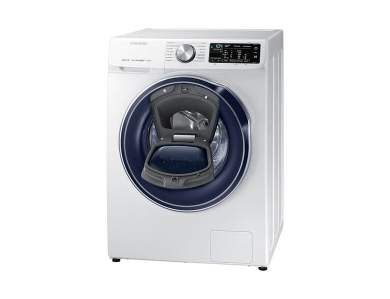 Samsung WW90M642OPW lavatrice Caricamento frontale 9 kg 1400 Giri/min Nero, Bianco