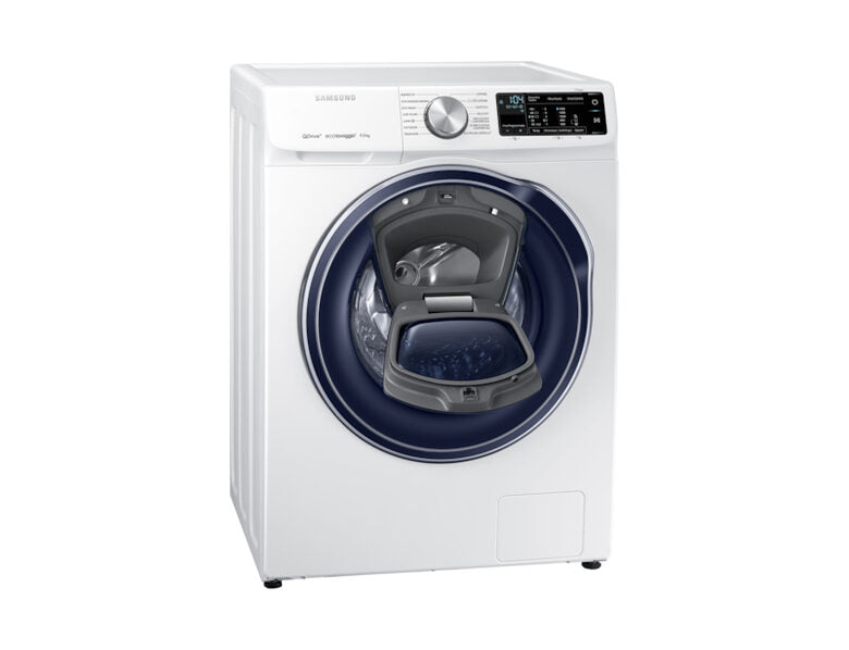Samsung WW90M642OPW lavatrice Caricamento frontale 9 kg 1400 Giri/min Nero, Bianco