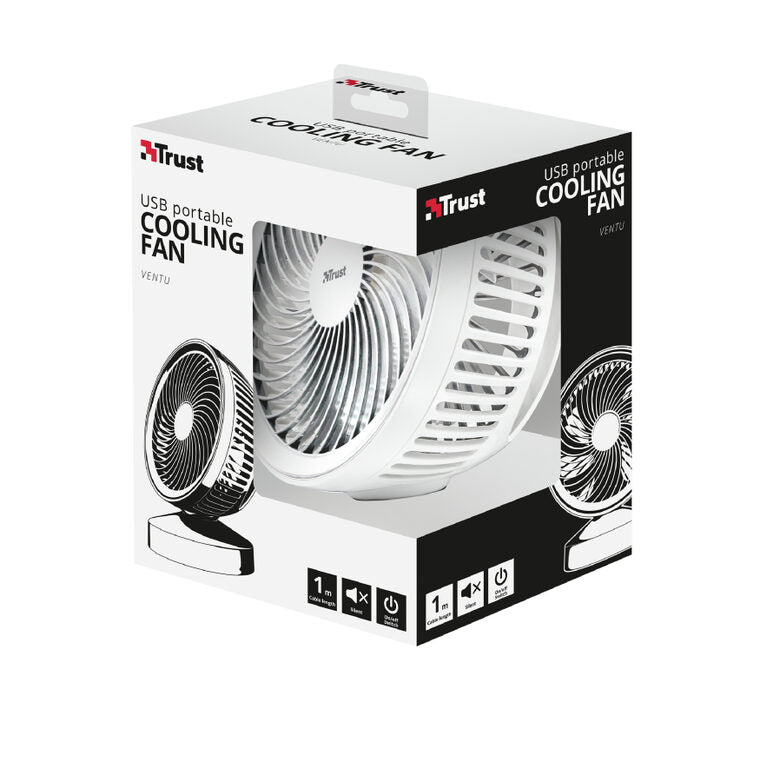 Trust Ventu gadget USB Bianco Ventilatore