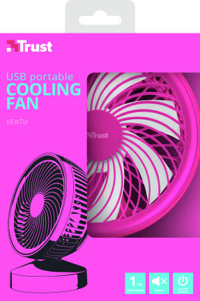 Trust 22582 ventilatore Rosa