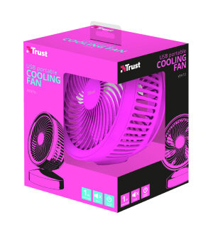 Trust 22582 ventilatore Rosa