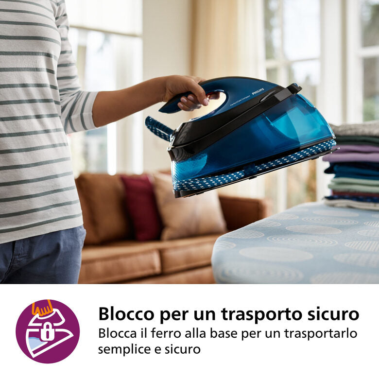 Philips Compact GC7846/80 Ferro generatore di vapore 2400W