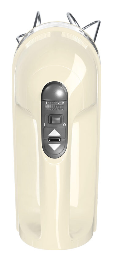 KitchenAid 5KHM9212EAC Sbattitore manuale 85 W Crema, Argento