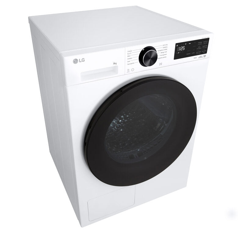 LG RNX5008TLB Asciugatrice Intelligente AI Dry 8 kg Classe B Bianco