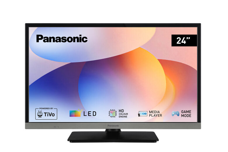Panasonic TB-24S40AEZ Televisione Smart TV 24 Pollici 2K Ultra HD Wi-Fi Nero