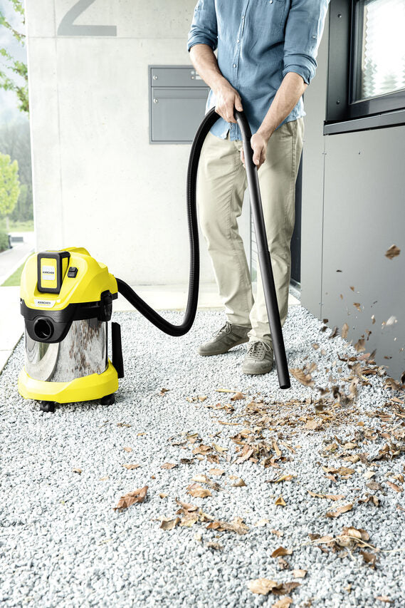 Kärcher 1.629-951.0 Aspirapolvere a Bidone, Giallo 17 L 300 W