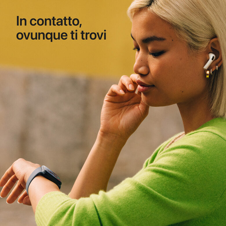 Apple Watch SE (3nd generation) SE 3 GPS 40mm Cassa Alluminio Mezzanotte con Sport Band Mezzanotte - S/M