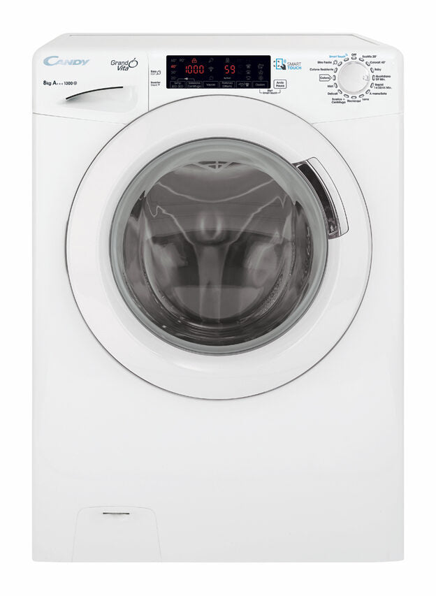 Candy GVS44 138TH3/2-01 lavatrice Caricamento frontale 8 kg 1300 Giri/min Bianco