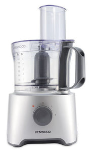 Kenwood Multipro Compact FDP301SI robot da cucina 800 W 2,1 L Grigio, Argento, Trasparente