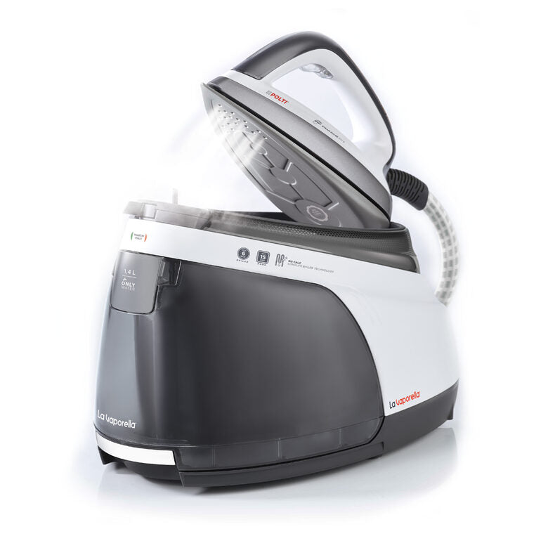 Polti XB50R 1,4 L Alluminio Nero, Bianco
