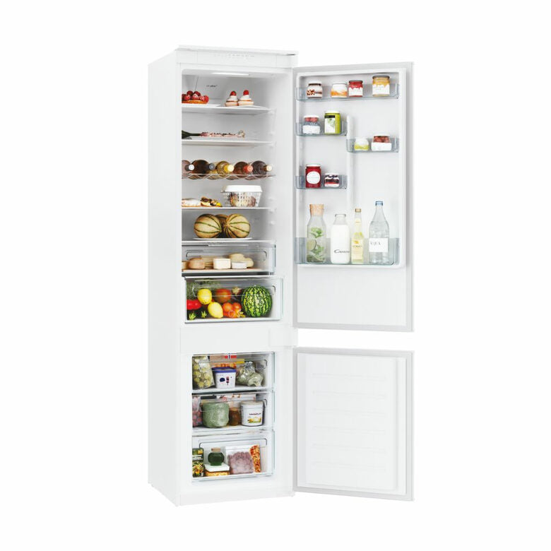 Candy Fresco CBL5519EVW frigorifero con congelatore Da incasso 294 L E Bianco