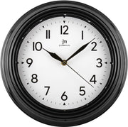 Lowell Justaminute 00884 orologio da parete e da tavolo Orologio al quarzo Rotondo Nero, Bianco