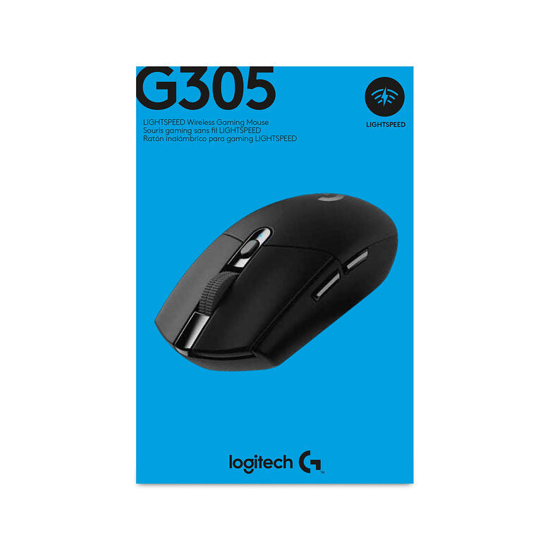 Logitech G G305 mouse Mano destra RF Wireless Ottico 12000 DPI