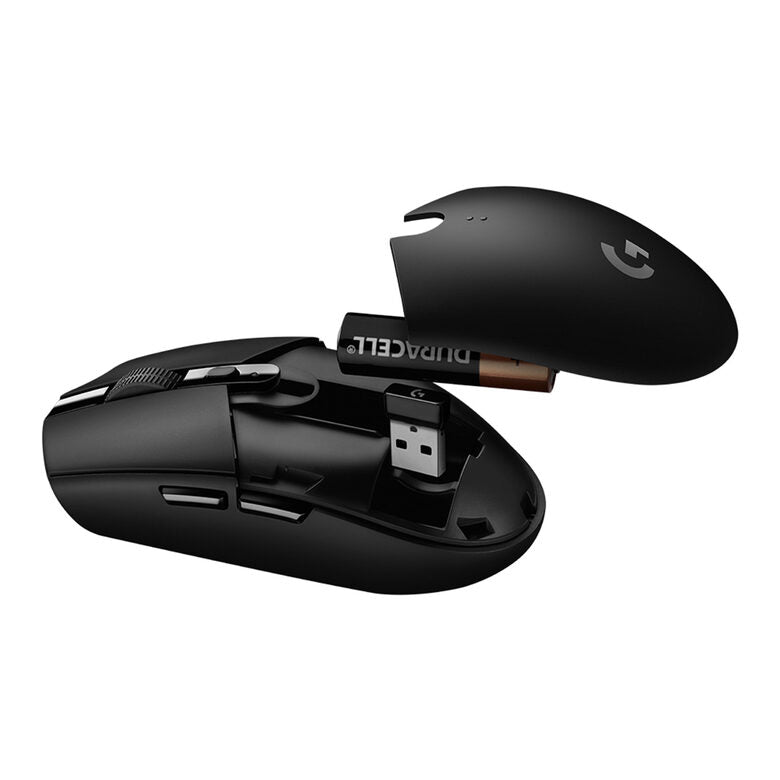 Logitech G G305 mouse Mano destra RF Wireless Ottico 12000 DPI