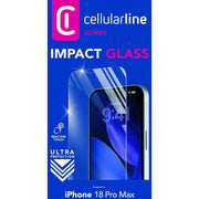 Cellularline IMPACT GLASS - IPHONE 18 PRO MAX