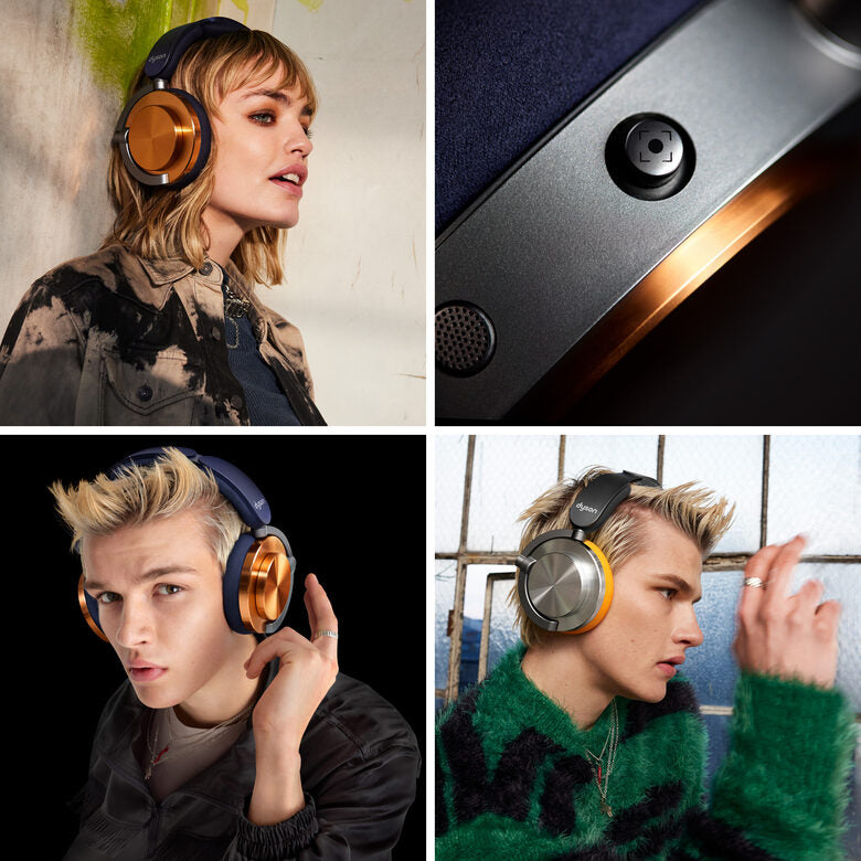 Dyson CNC OnTrac Cuffie Wireless A Padiglione Musica e Chiamate USB tipo-C Bluetooth Rame