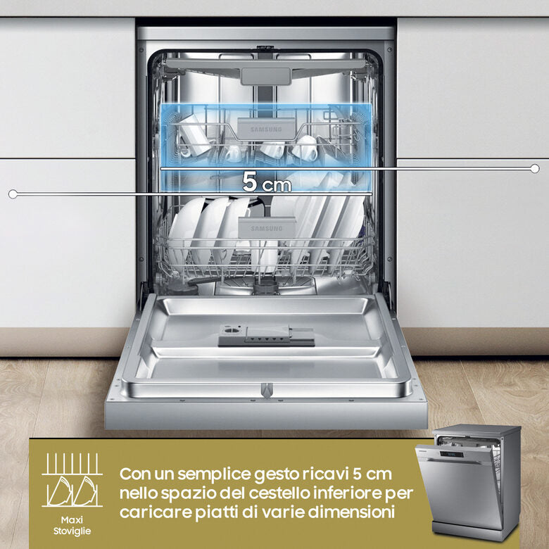Samsung Lavastoviglie DW60M6050FS