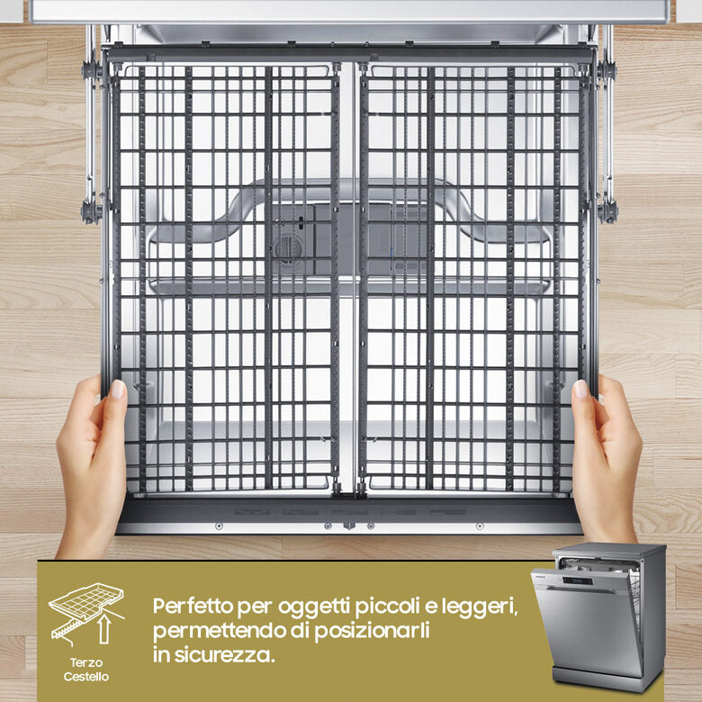Samsung Lavastoviglie DW60M6050FS