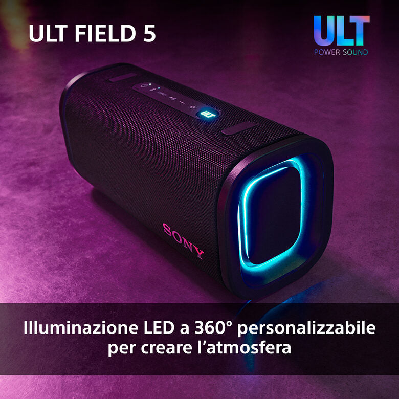 Sony Ult Field 5 Altoparlante portatile stereo Bianco