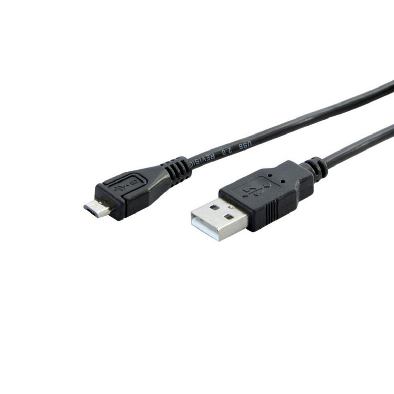 nuovaVideosuono 70/16 cavo USB 1,5 m USB 2.0 USB A Micro-USB B Nero