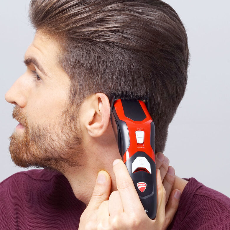 Imetec HC 909 S-CURVE Nero, Rosso, Argento