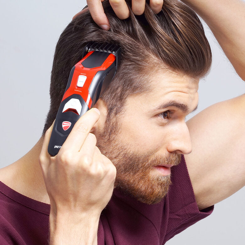 Imetec HC 909 S-CURVE Nero, Rosso, Argento