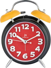 Lowell Justaminute JA7060-N orologio da tavolo Orologio da tavolo in quarzo Rotondo Nero, Rosso