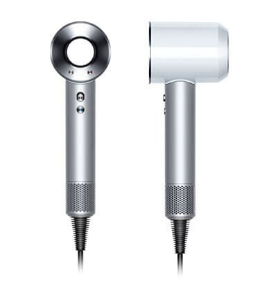 Dyson Supersonic 1600 W Argento, Bianco