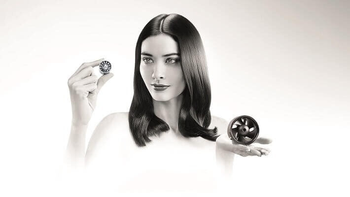 Dyson Supersonic 1600 W Argento, Bianco
