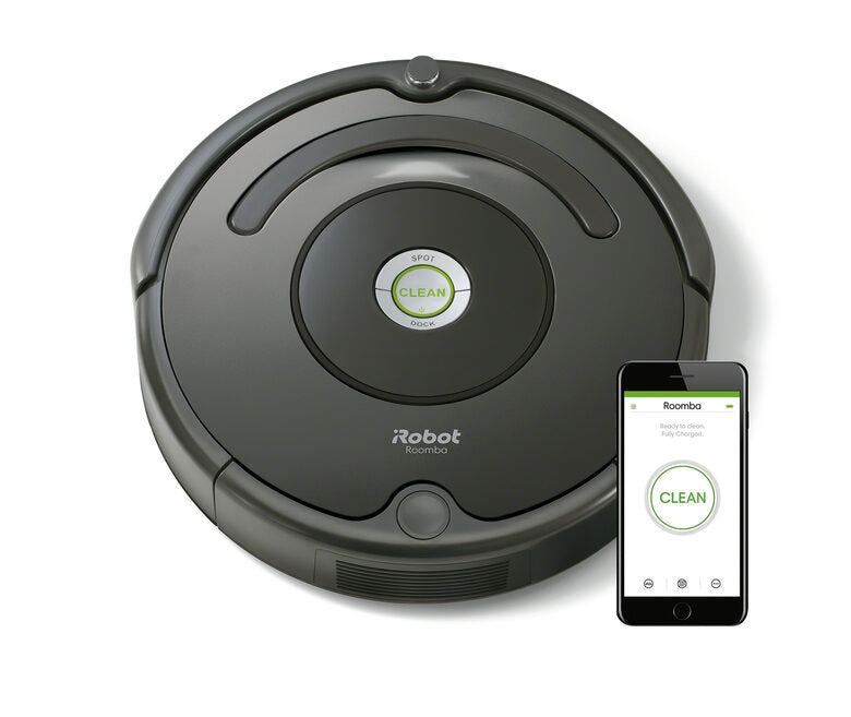 iRobot Roomba 676 Aspirapolvere Robot 0,6 L Senza sacchetto Nero