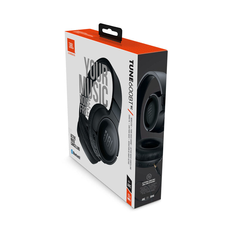 JBL TUNE 600BTNC Auricolare Con cavo e senza cavo A Padiglione Musica e Chiamate Bluetooth Nero
