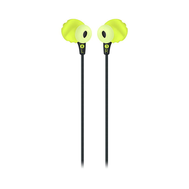 JBL Endurance RUN Auricolare Cablato In-ear Sport Nero, Giallo