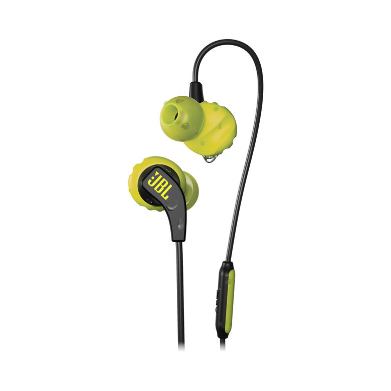 JBL Endurance RUN Auricolare Cablato In-ear Sport Nero, Giallo