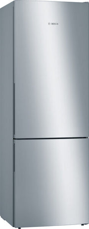 Bosch Serie 4 KGE49VI4A frigorifero con congelatore Libera installazione 412 L Cromo