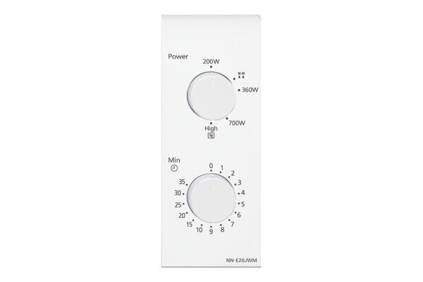 Panasonic NN-E20JWMEPG forno a microonde Superficie piana Solo microonde 20 L 800 W Bianco