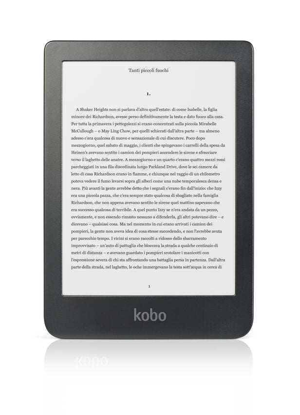 Rakuten Kobo Clara HD lettore e-book Touch screen 8 GB Wi-Fi Nero