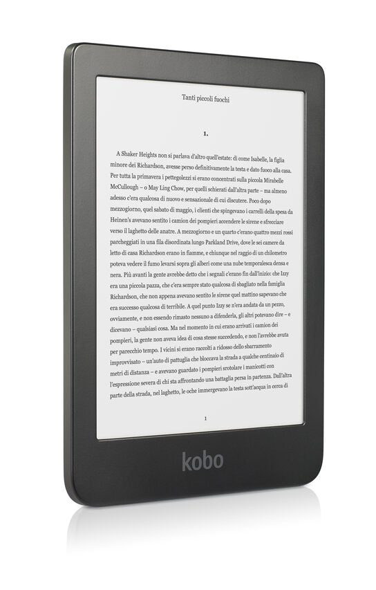 Rakuten Kobo Clara HD lettore e-book Touch screen 8 GB Wi-Fi Nero