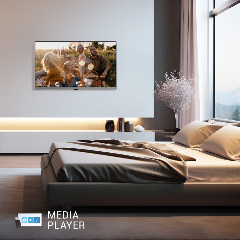 Panasonic TB-24S40AEZ Televisione Smart TV 24 Pollici 2K Ultra HD Wi-Fi Nero