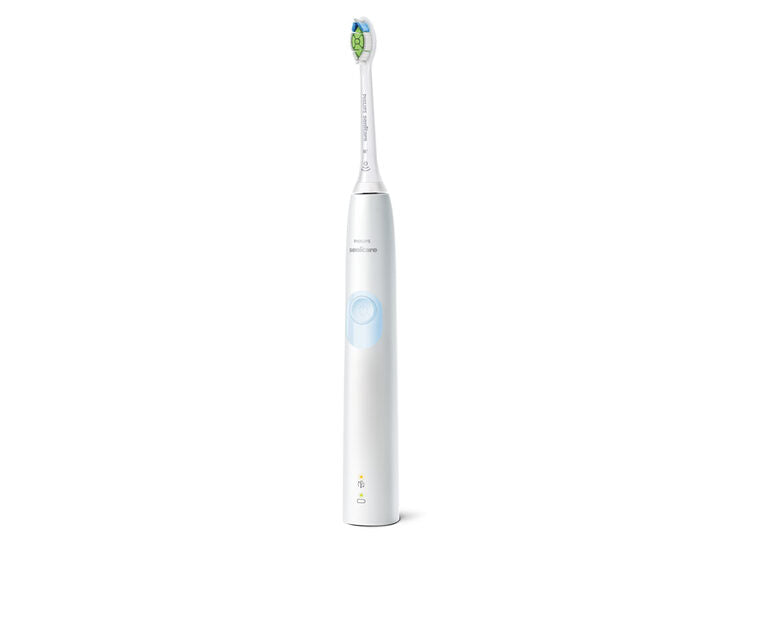 Philips 4300 series HX6807/35 spazzolino elettrico Adulto Spazzolino elettrico sonico Colore menta, Bianco