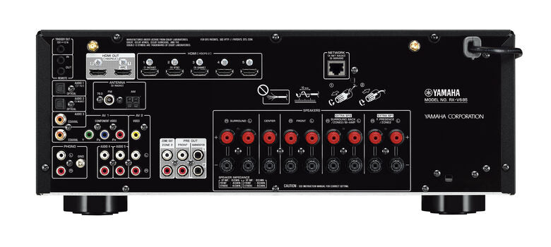 Yamaha RX-V685 90 W 7.2 canali Surround Compatibilità 3D Nero