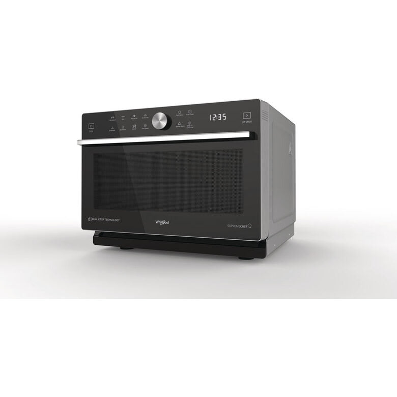 Whirlpool MWP 339 SB Superficie piana Microonde combinato 33 L 900 W Nero, Argento